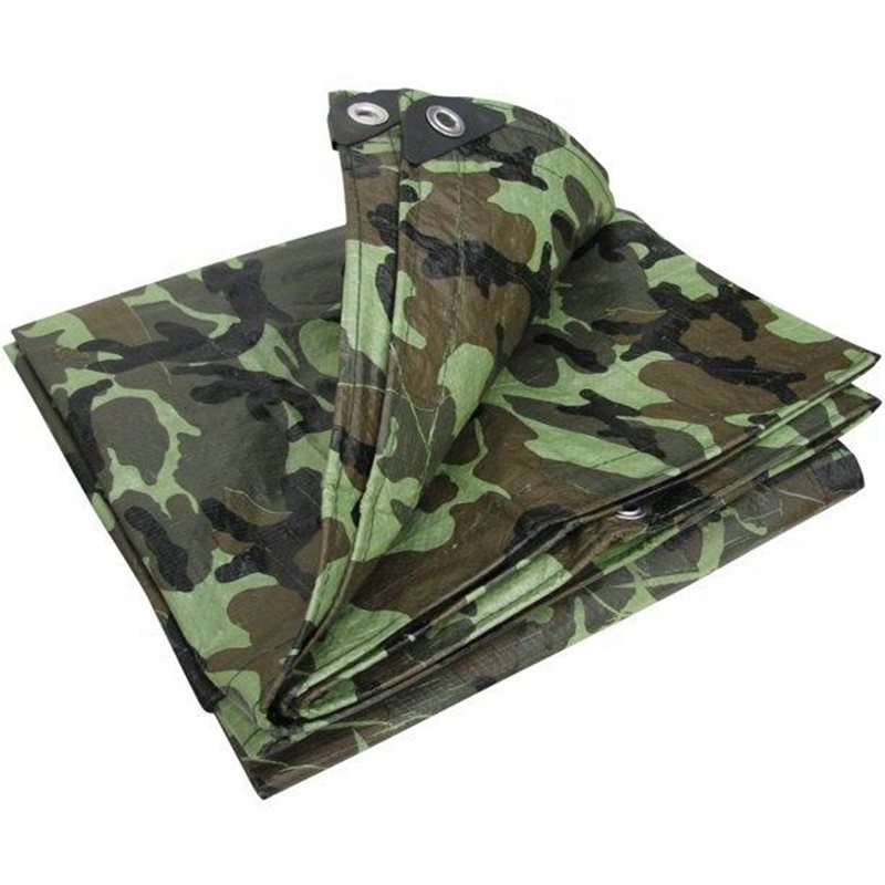 Camouflaged Pe/Poly Tarpaulin